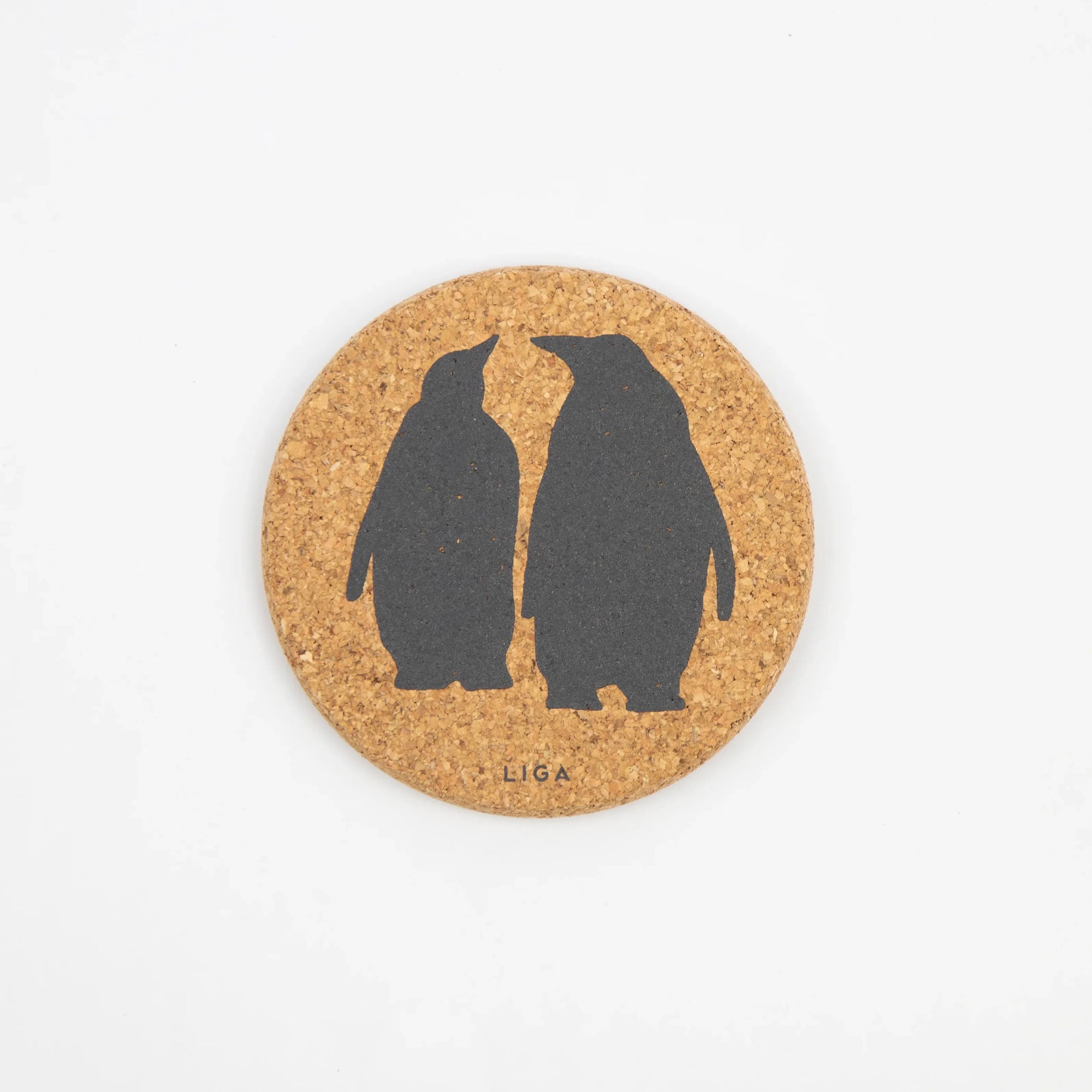 Cork Coaster | Penguins