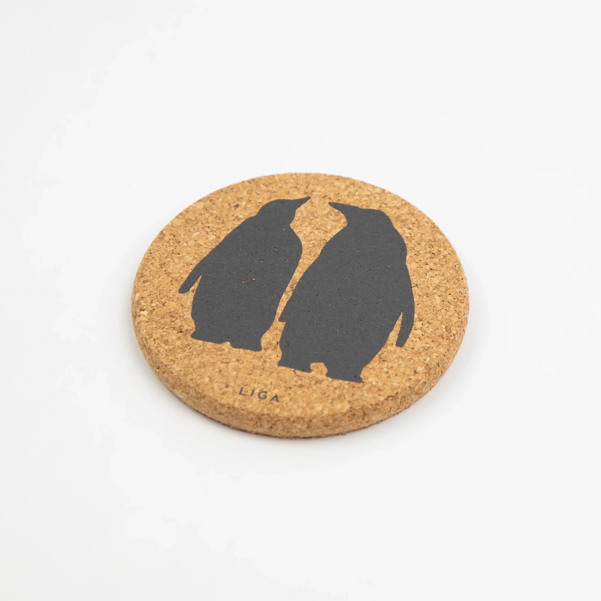 Cork Coaster | Penguins