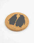 Cork Coaster | Penguins