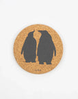 Cork Coaster | Penguins