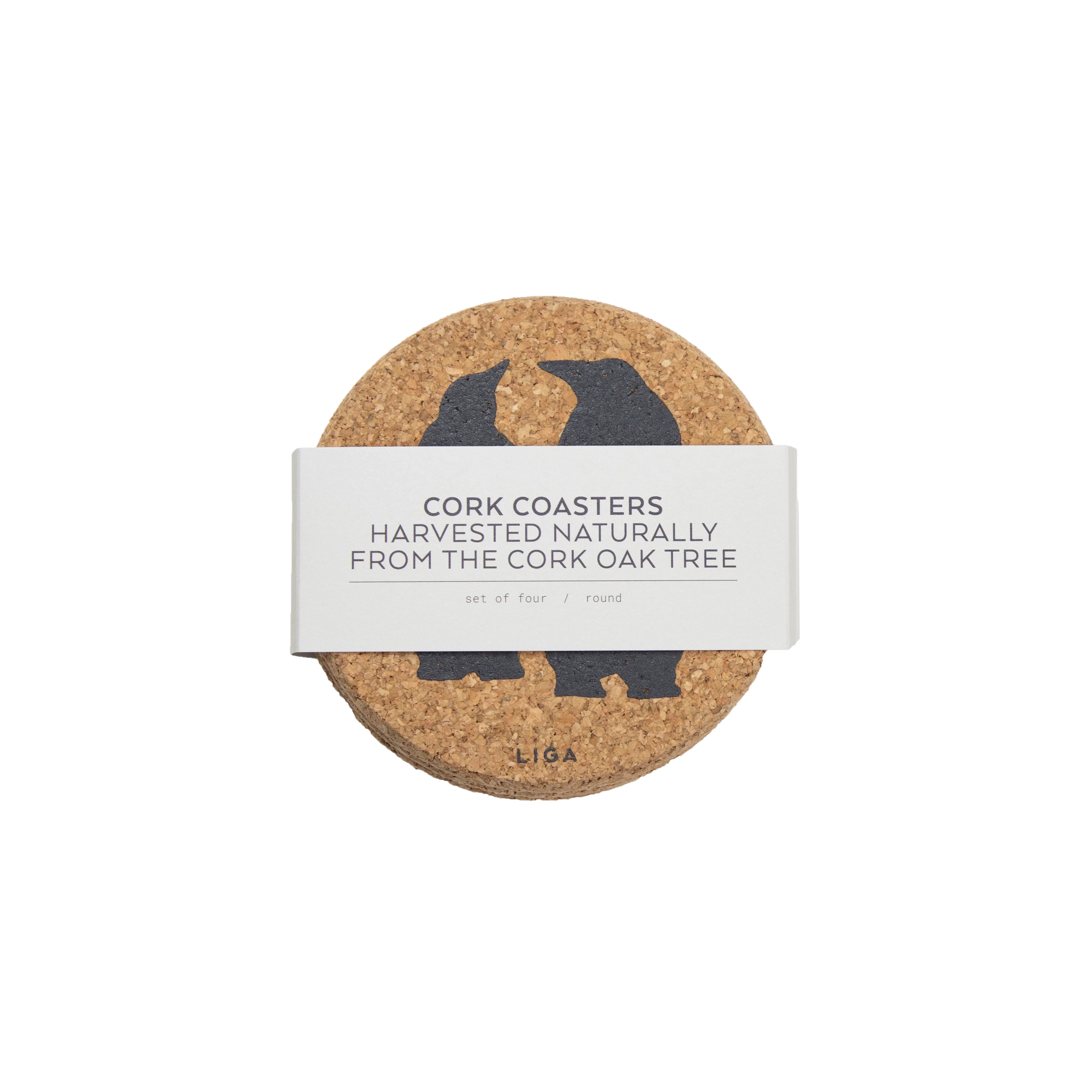Cork Coaster | Penguins