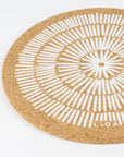 Cork Placemats | Sandy Lines