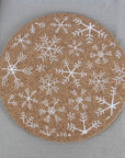 Cork Placemat | Snowflake