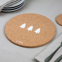 Cork Placemats | Trio Of Trees