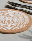 Cork Placemats | Sandy Lines