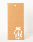 Cork Memo Board - Love & Peace