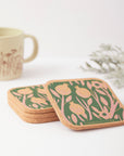 Cork Coasters in gift box | Love is Enough