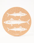 Cork Placemats | Mackerel
