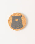 Round Organic Magnet | Bear