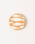 Round Organic Magnet | Fish