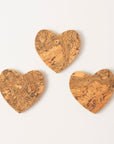 Natural Cork Magnet | Heart