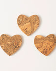 Natural Cork Magnet | Heart