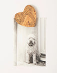 Natural Cork Magnet | Heart
