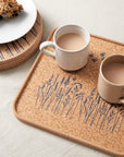 Eco Cork Tray | Native Grasses