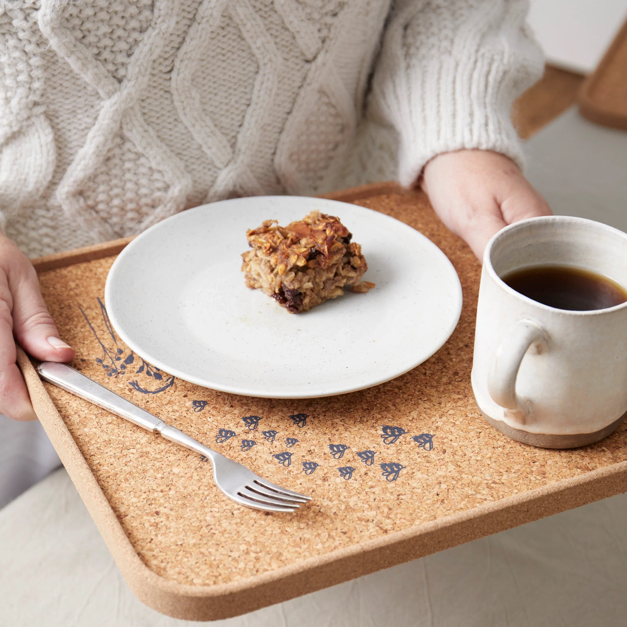 Eco Cork Tray | Native Grasses
