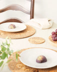 Natural Cork Placemats | Round Set of 4