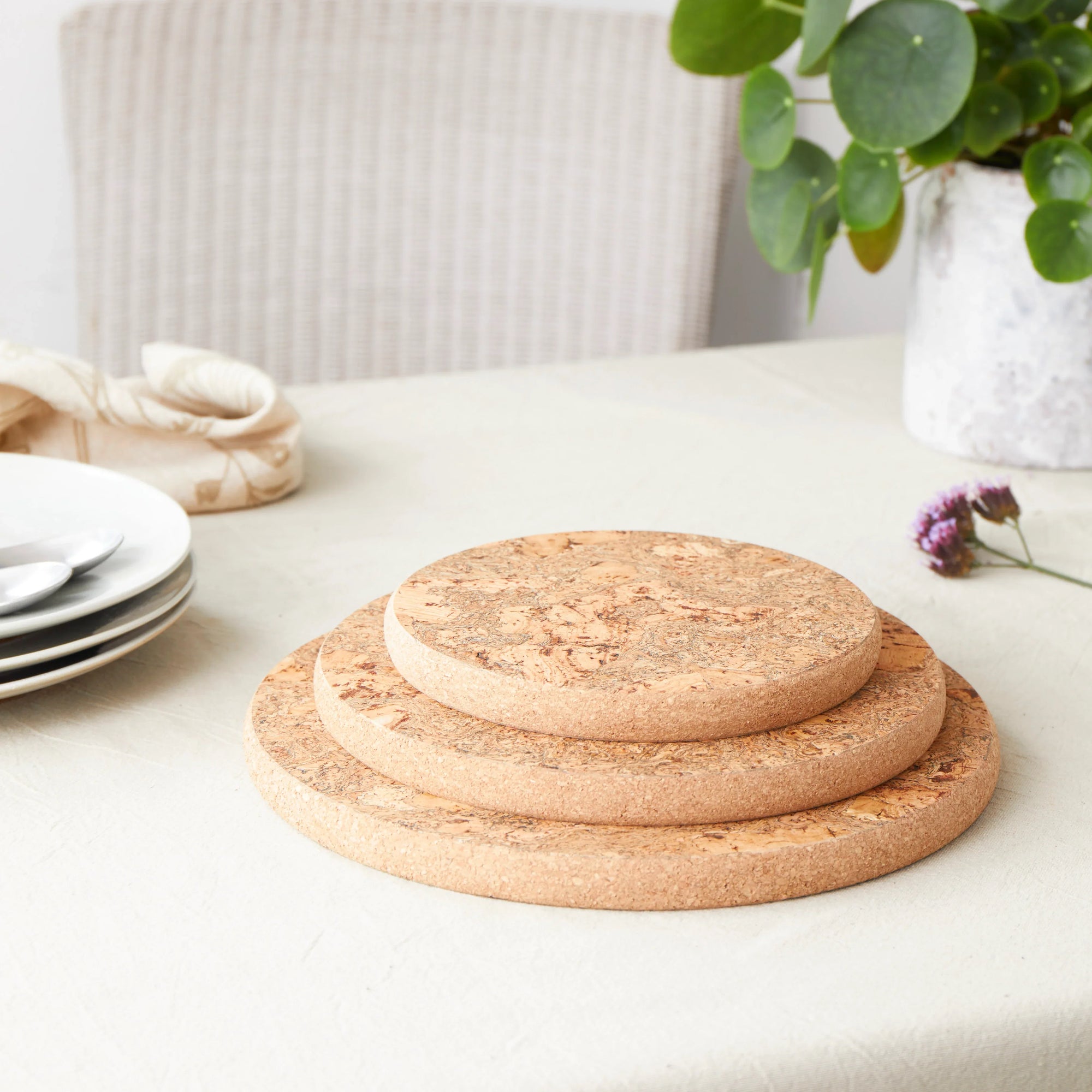 Natural Cork trivet |  Small