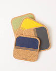 Cork Coasters | Ocean Set of 4