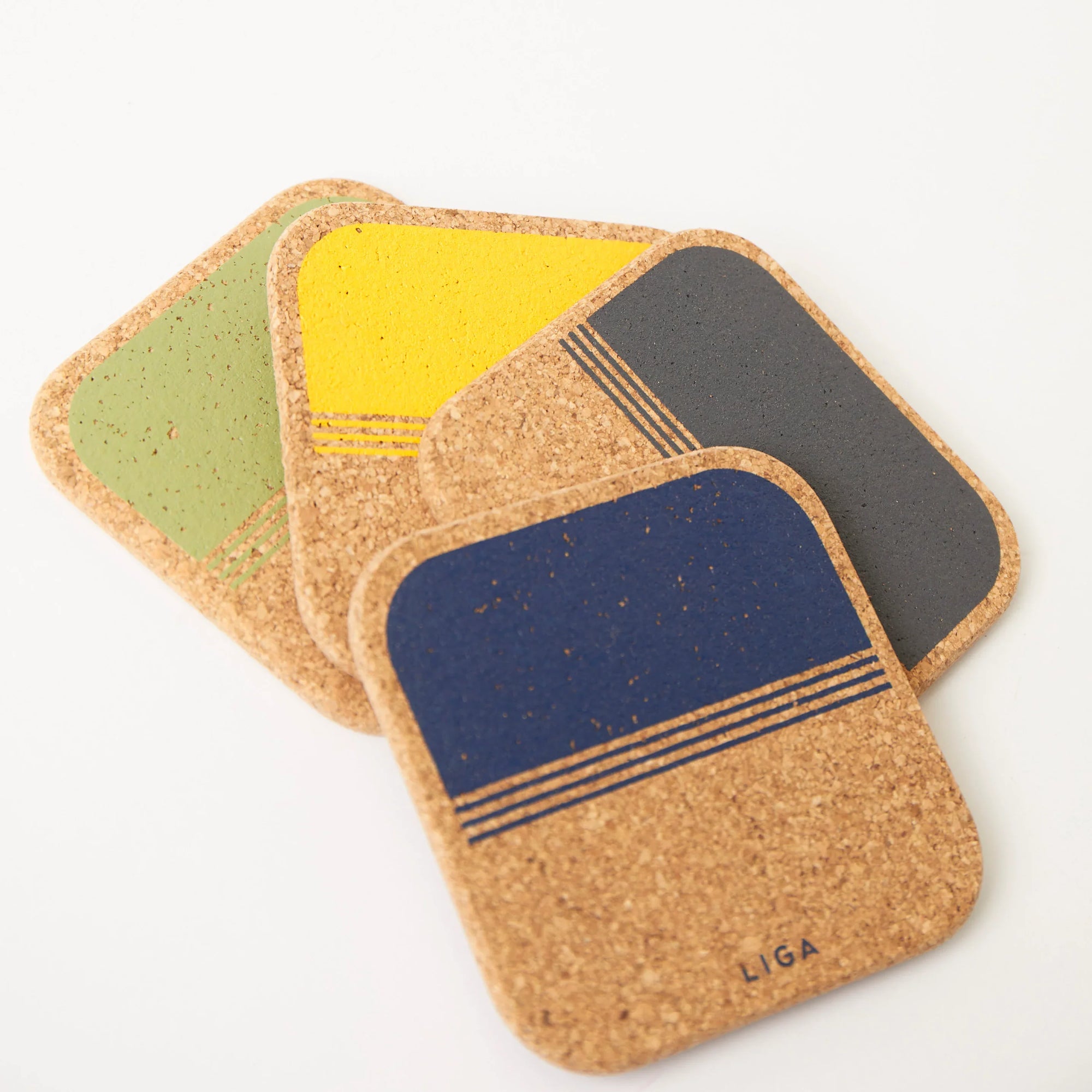 Cork Placemats | Forest Set of 4