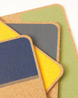 Cork Placemats Rectangle | Beach Set of 4