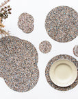Beach Clean Round Placemats and Coasters Bundle | Table S/6