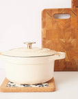 Olive & Pip | Cork and Tile Trivet, Tea Towel and Dishcloths