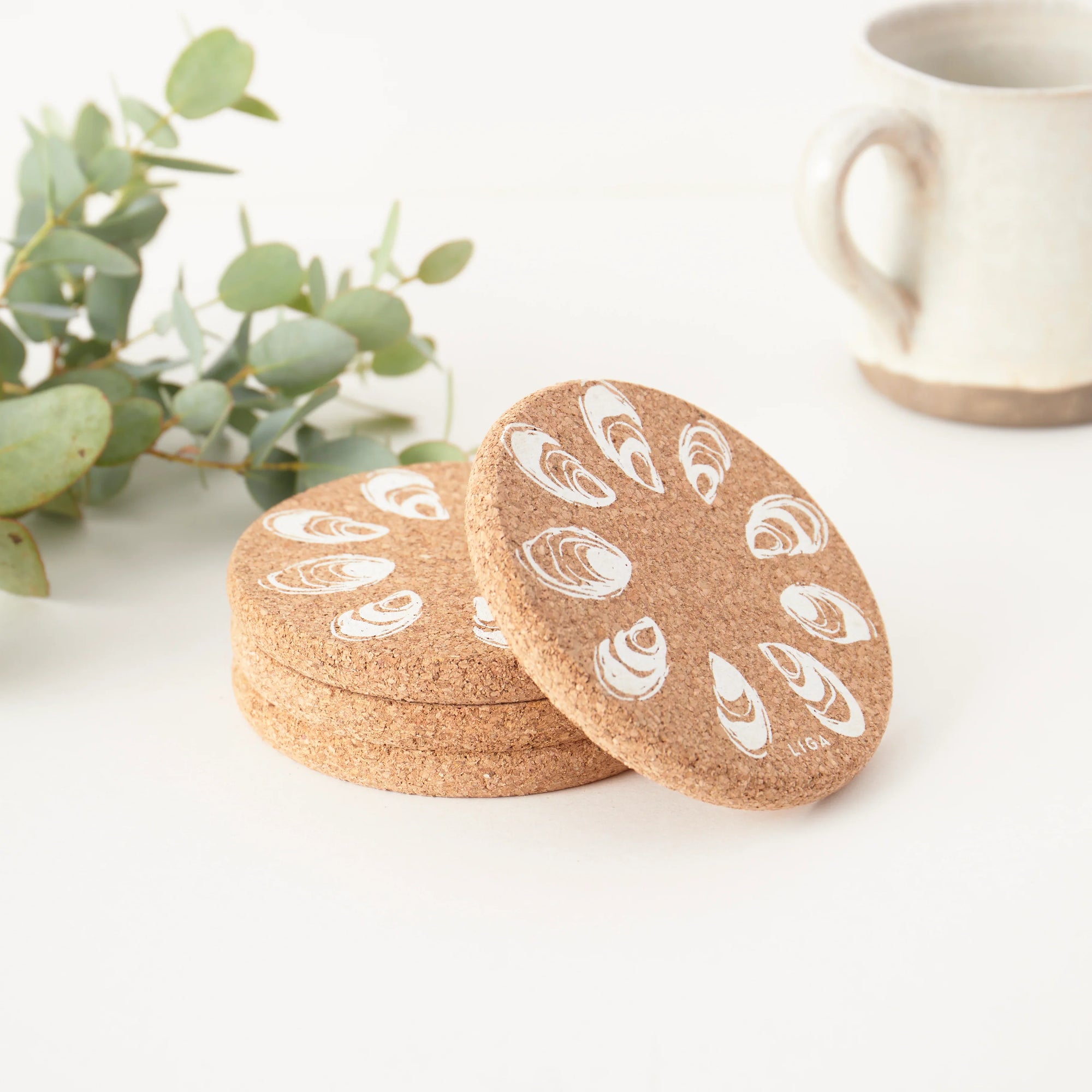 Cork Coasters | Oyster