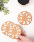 Cork Coasters | Oyster 2