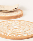Cork Placemat - Sandy Lines