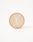 Cork Coasters | Sandy Lines - white
