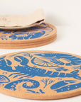 Cork Placemat - Seafood Platter