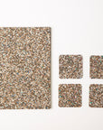 Beach Clean Rectangle Placemats and Coasters Bundle | Table Set of 4