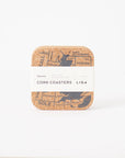 Cork Coasters | Shipping Forecast | Set of 4