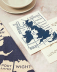 Tea Towel and matching Dishcloths | Shipping Forecast
