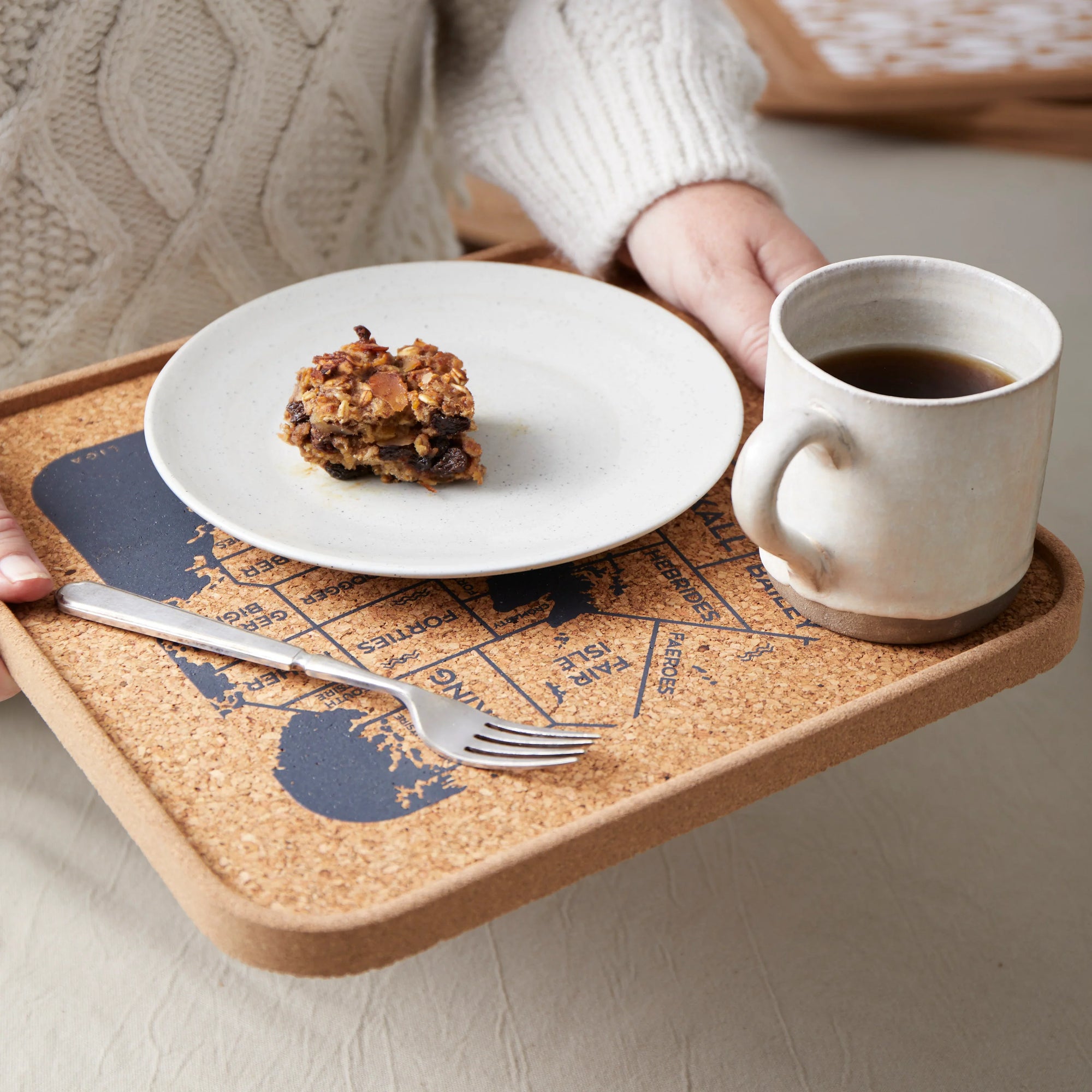 Eco Cork Tray | Shipping Forecast
