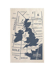 Organic Tea Towel | Shipping Forecast