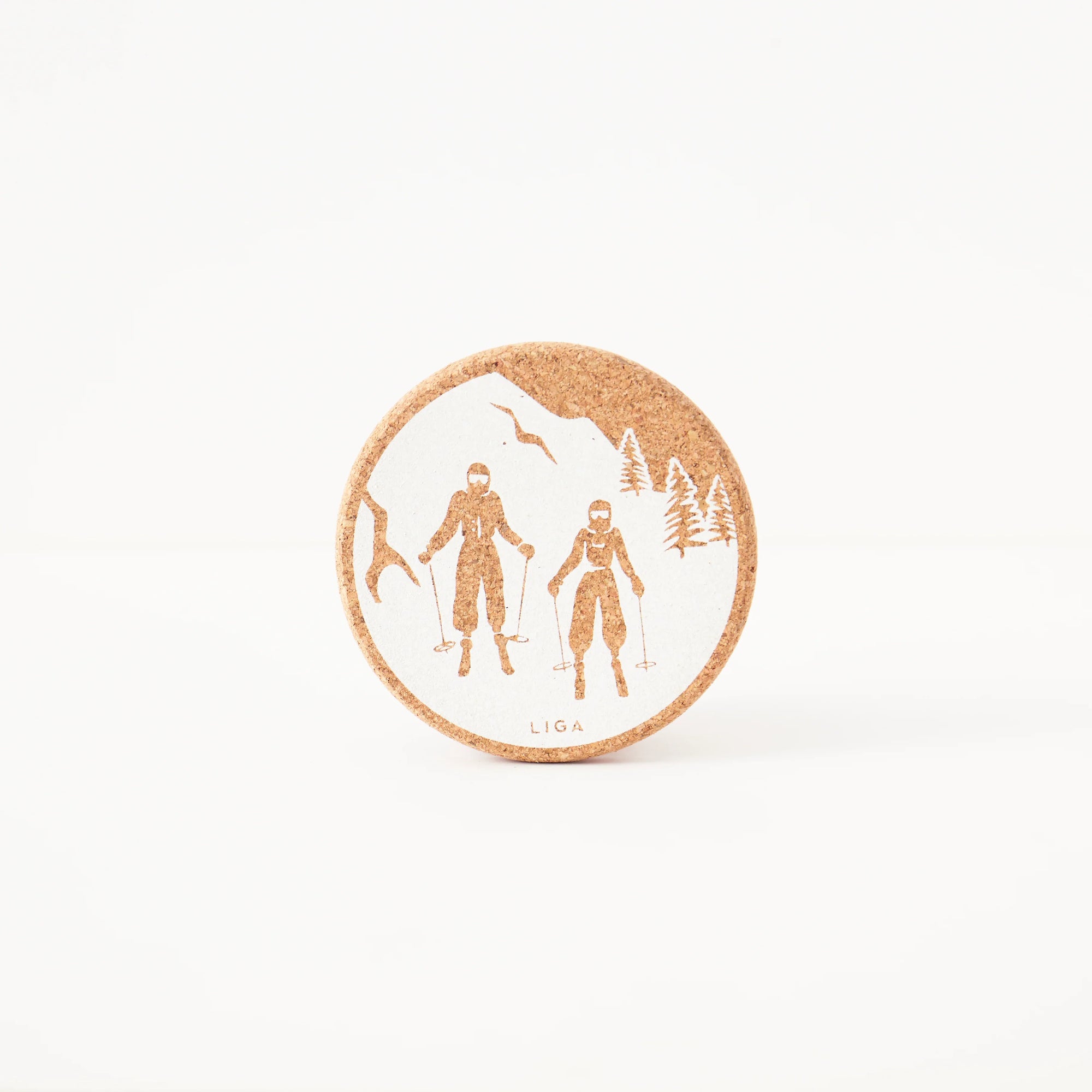 Cork Coasters | Ski