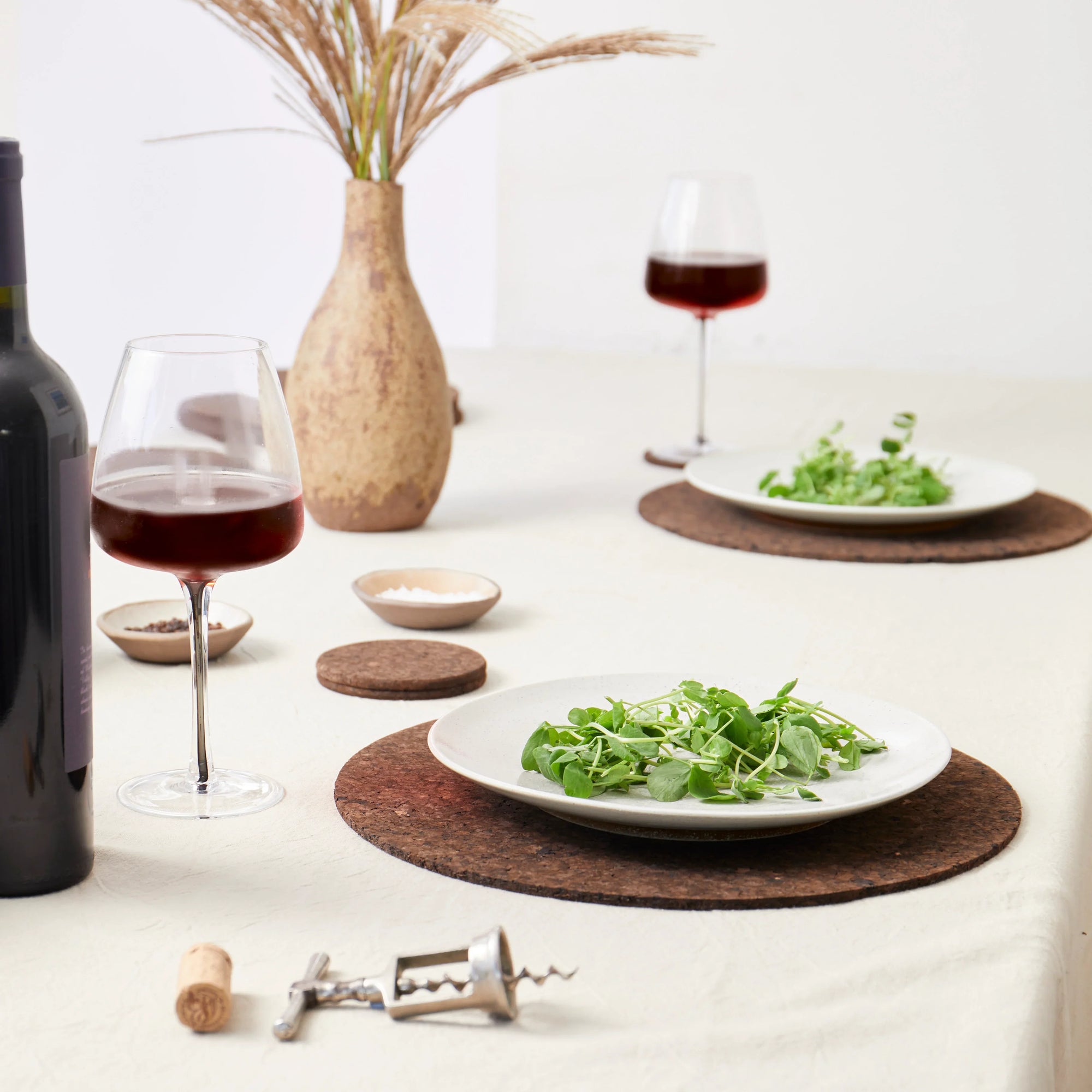Smoked Cork Placemats | Max S/2