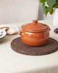 Smoked Cork Trivet | Large