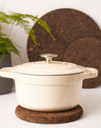 Smoked Cork Trivet | Small