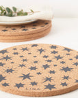 Cork Placemats | Stars