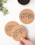 Cork Coasters | Swallows