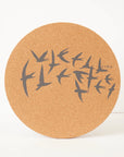Cork Placemat - Swallows
