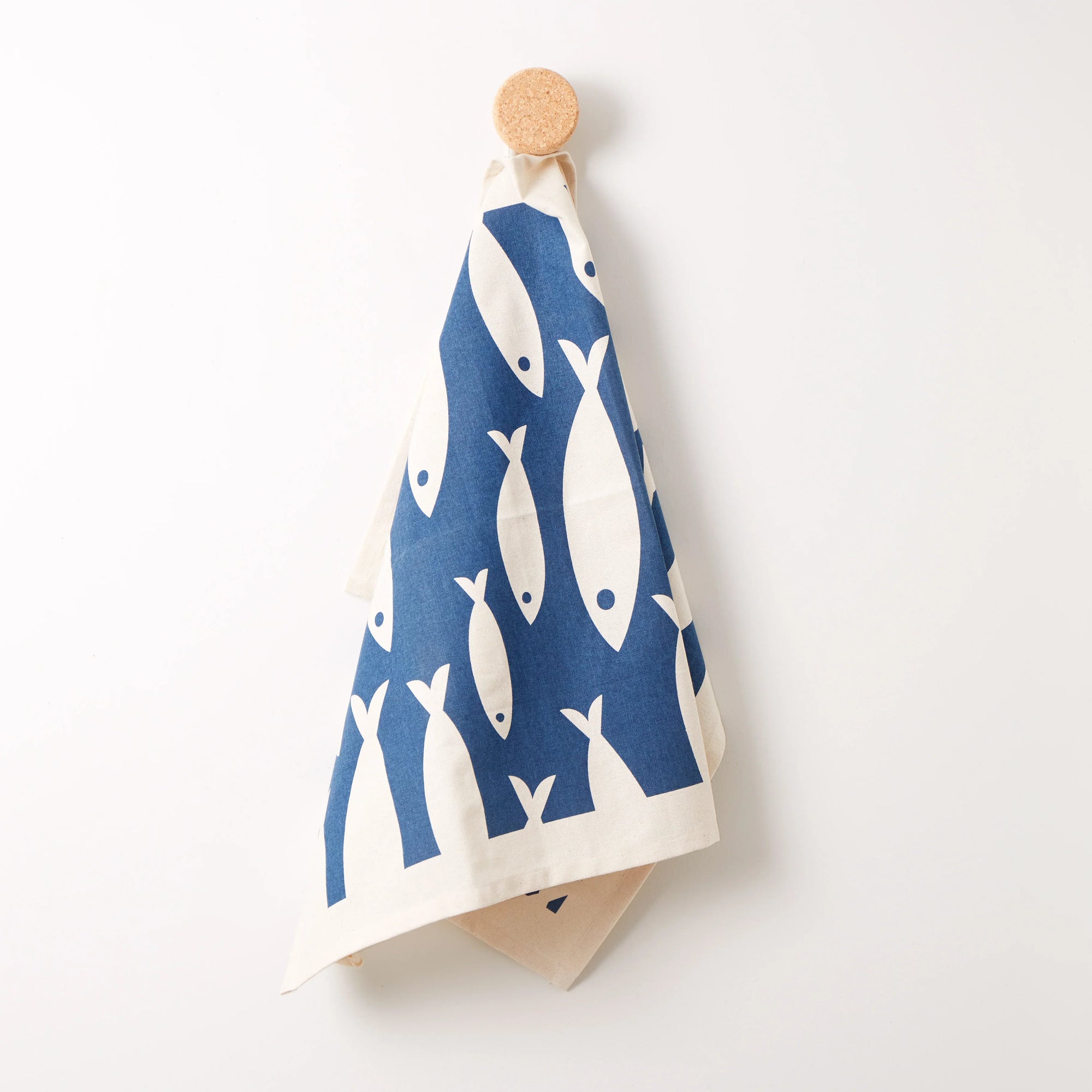 Organic Tea Towel | Fish In The Sea