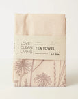 Organic Tea Towel | Flowers