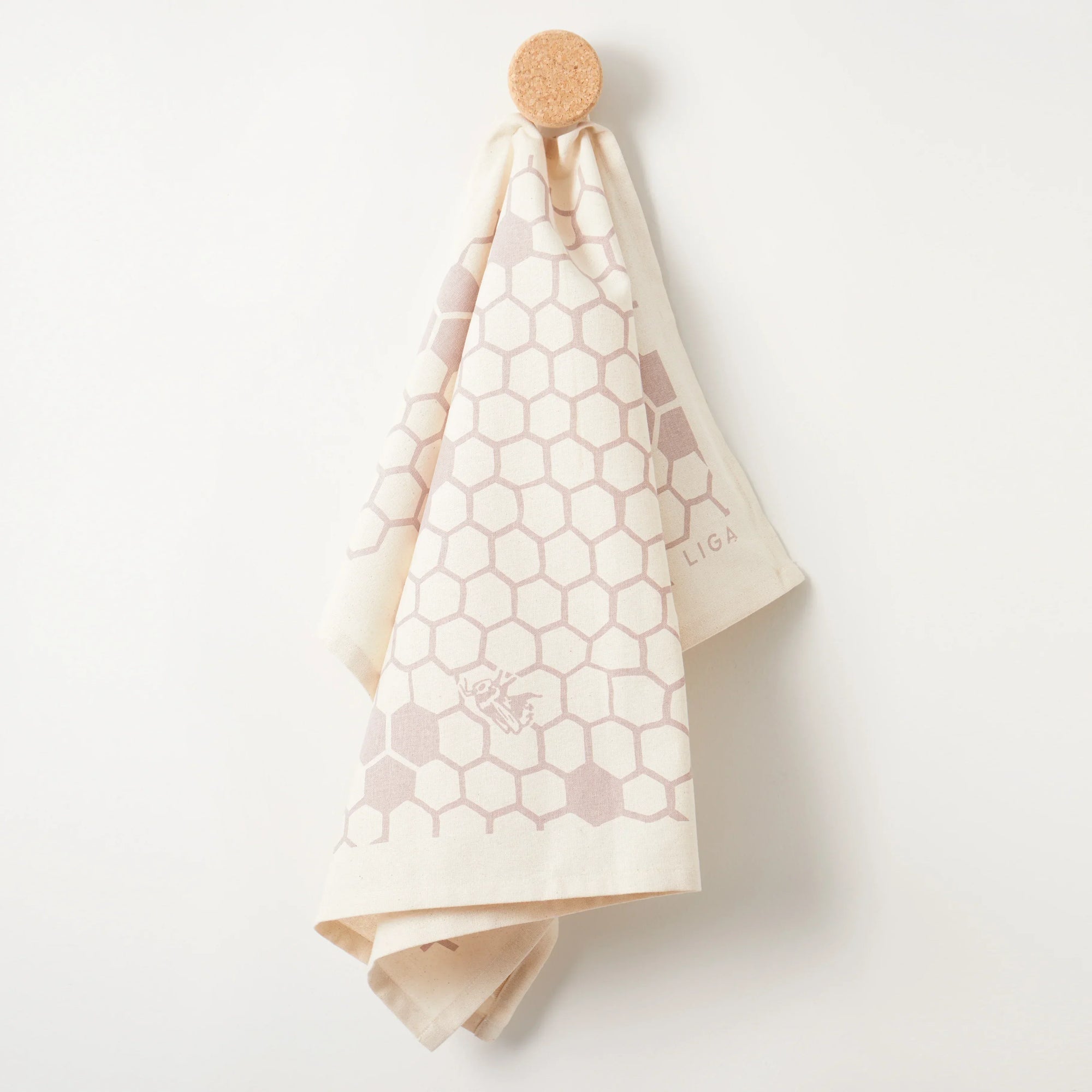 Organic Tea Towel | Honeycomb