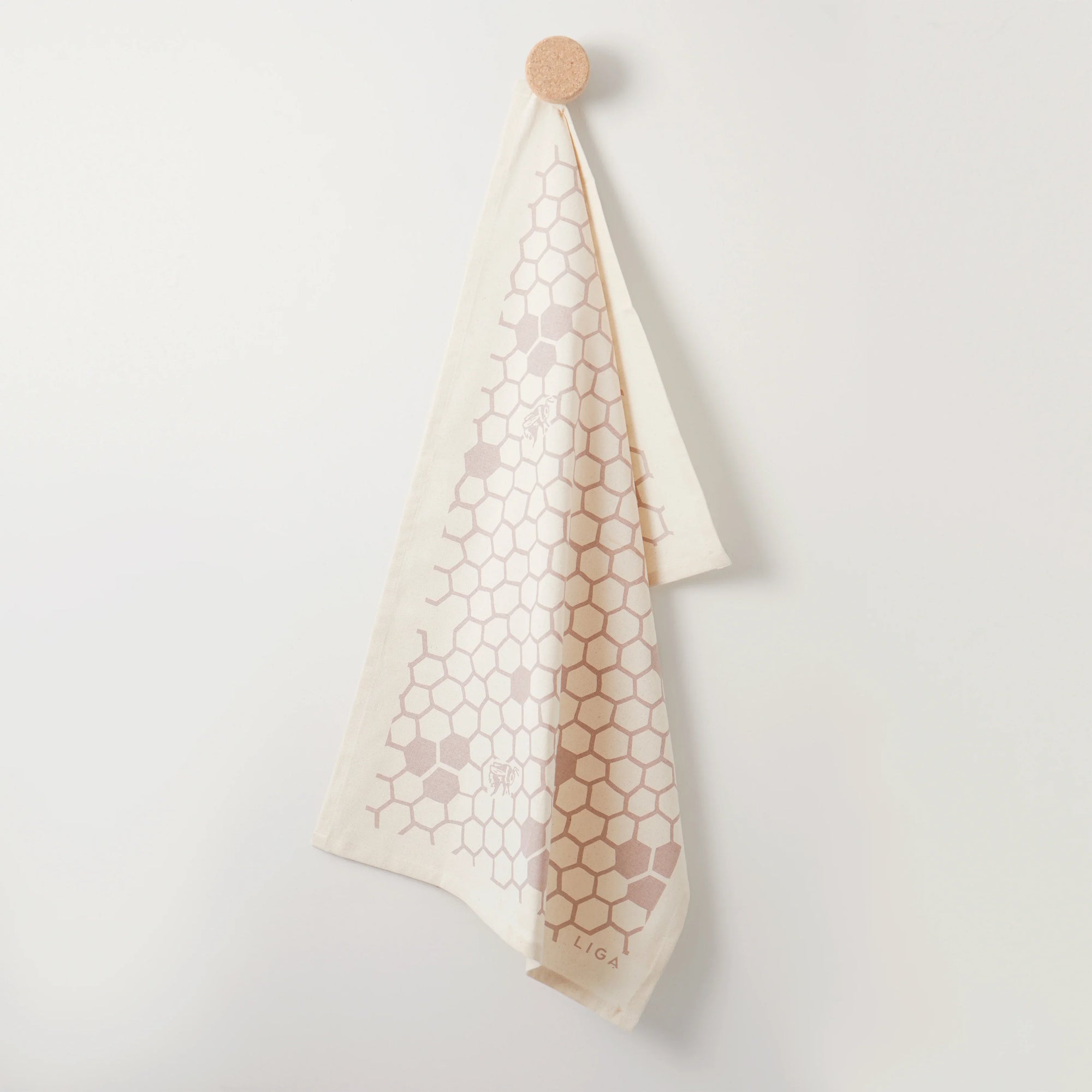 Organic Tea Towel | Honeycomb