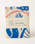 Organic Tea Towel | Seafood Platter