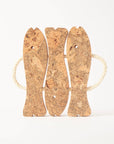 Natural Cork 3 Fish Trivet