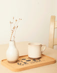 Eco Cork Tray | Wildflower